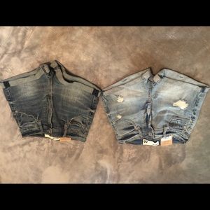 High waisted shorts.Still with tags.